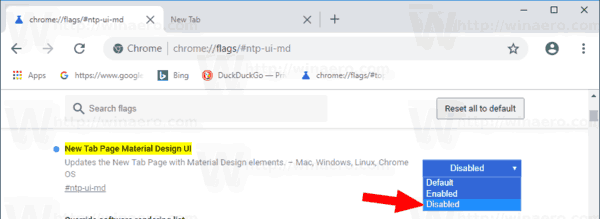 how to turn off thumbnails in google chrome